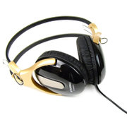 现代（HYUNDAI）HY-9688MV 耳机 耳麦 头戴式Hi-Fi型耳机（高级皮质耳罩,皮罩密布小孔,透气性好,舒适高档）