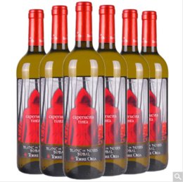 国美酒业 奥兰小红帽干白葡萄酒750ml（多规格）(六支装)