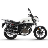启典KIDEN摩托车 升级版KD150-G 单缸风冷150cc骑式车(珍珠白大货架款)