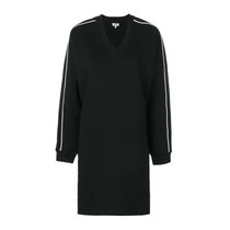 KENZO女士logo印花运动衫连衣裙F952RO896952-99S码黑色 时尚百搭