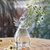 创意天使玻璃小花瓶透明水培插花瓶居家客厅办公室桌面装饰小摆件