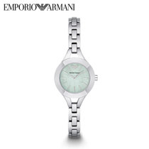 美国代购 Emporio Armani AR7416 阿玛尼银色不锈钢女士石英手表