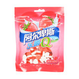 阿尔卑斯乐爵Q草莓牛奶味60克/袋