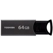 东芝（TOSHIBA）按闪系列U盘 64G USB3.0 伸缩设计 个性创意u盘