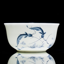 创意骨瓷碗 陶瓷碗 米饭碗 青花瓷碗套装  可微波炉餐具家用