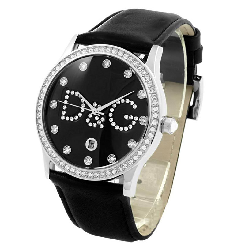 d&g 杜嘉班纳 璀璨水钻系列女士手表dw0501 dw0502 中性表dw0008