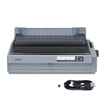 爱普生(Epson) LQ-1900KIIH 企业家庭办公用针式打印机 136列 A3幅面 发票营改增 大幅面图纸打印