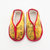 新款儿童款百子套脚纯手工千层底高品质民俗产品(16码（内长14.5cm） 黄棉鞋)