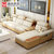 曲尚(Qushang) 沙发 布艺沙发小户型沙发组合现代简约客厅整装沙发时尚皮布沙发8808(标准款 双人位+贵妃位)