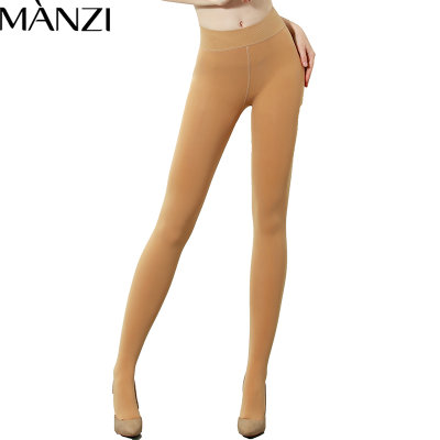 曼姿MANZI 360魔力塑身拉绒连裤袜 薄绒修身显瘦丝袜 2000D厚款打底袜 美腿显瘦 保暖防勾丝女袜 809716(肉色 均码) 曼姿MANZI 360魔力塑身拉绒连裤袜 薄绒修身显瘦丝袜 2000D厚款打底袜 美腿显瘦 保暖防勾丝女袜 809716(肉色 均码)