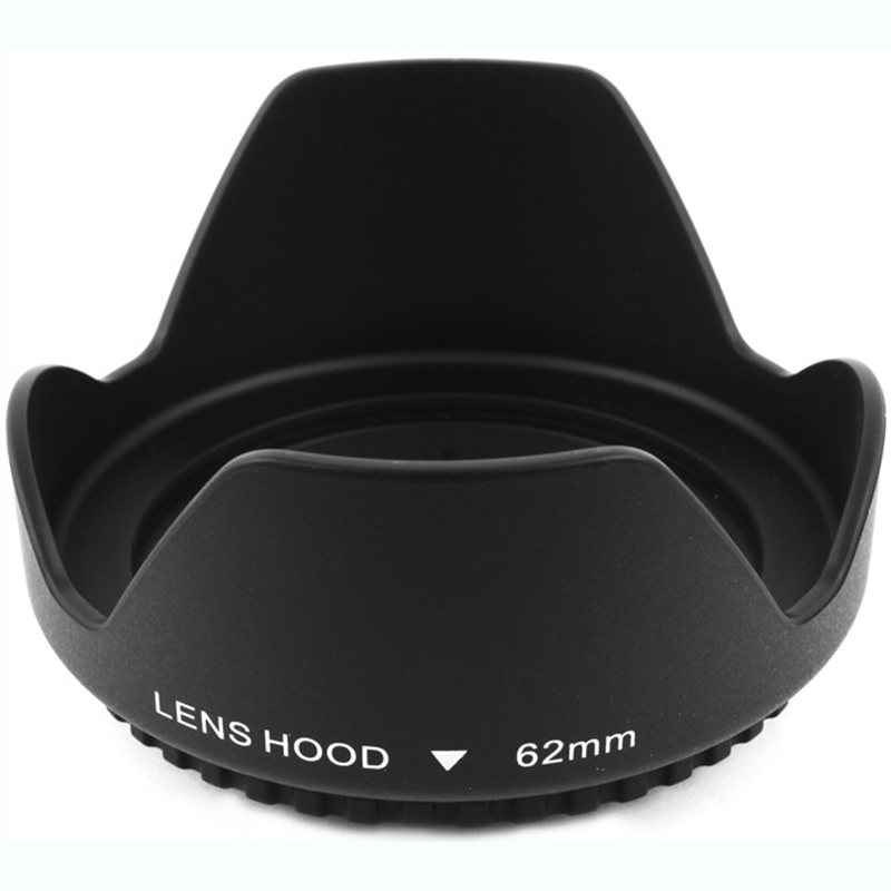 奇乐思（KEYLUCKS）62mm螺口遮光罩（适用62口径镜头，用于逆光摄影，避免眩光。)