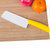 红凡 陶瓷菜刀家用锋利切肉刀厨师切片切菜水果刀氧化锆厨房刀具(黄色)