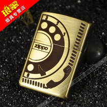 美国原装芝宝zippo煤油打火机正版纯铜电话机2008年套装限量