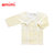 emimi 爱米米 日本原产 婴儿纯棉短款内衣和尚服 0-3个月(新生儿（0-3个月） 黄色条纹短款)