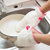 红凡 洗碗手套厨房抹布不沾油家务洗碗巾竹纤维清洁防水刷碗洗碗手套(1双装)