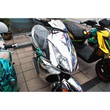 骠骑电动车骠骑改装外壳骠骑摩托车电镀配件外壳骠骑全套内壳电镀金色