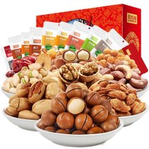 俏香阁坚果零食大礼包1761g 夏威夷果开心果 福玉满堂礼盒装