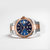 宝柏士（BLWRX）经典极简钢壳钢带BL126310男款手表(蓝面玫瑰金钉)
