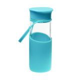 谢裕泰 多彩系列耐热玻璃水瓶 450ML(蓝色450ML)