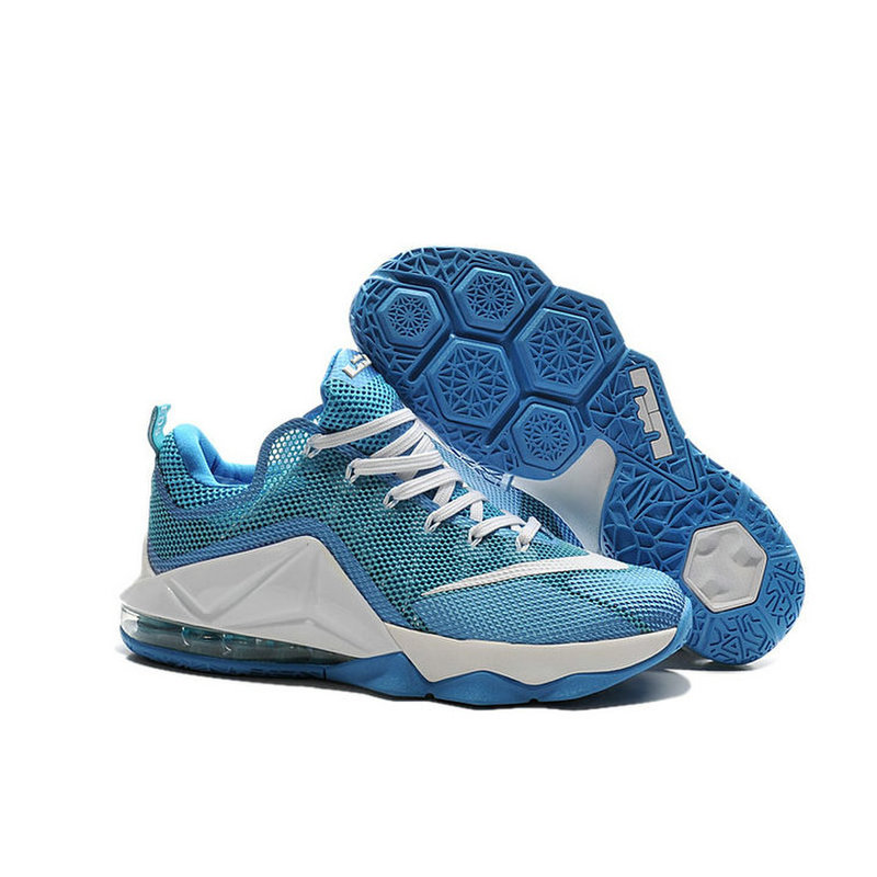 专柜* 耐克nike 勒布朗詹姆斯12代篮球鞋lbj12 low低帮 全掌气垫战靴