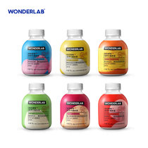 WonderLab【国美好货】新肌果味代餐奶昔小胖瓶胶原蛋白升级版6瓶*75g 饱腹代餐粉