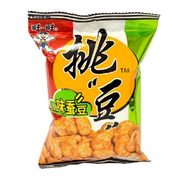 旺旺挑逗95g挑逗休闲零食95g回味蚕豆
