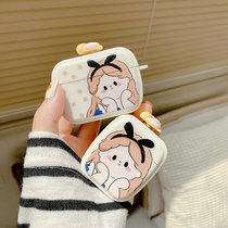 可爱胖脸白雪公主AirPods3代保护套恶搞爱丽丝pro苹果1/2代耳机壳(爱丽丝公主 保护套 AirPods1/2)