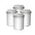 飞利浦（Philips） 家用直饮净水壶净水器滤水壶通用滤芯 WP3904(4只装)
