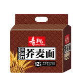 寿桃荞麦面900g （12个家庭装） 非油炸 方便速食