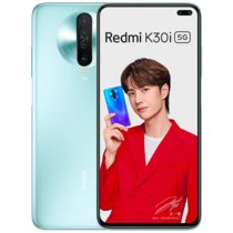 小米(MI) Redmi 红米K30i 双模5G 全网通 4800万前后六摄 移动联通电信5G智能手机(薄荷冰蓝 官方标配)
