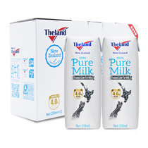 纽仕兰4.0g蛋白质低脂纯牛奶250ml*12 原装进口