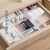 整理师专用-磨砂透明PP桌面收纳盒整理盒收纳化妆品桌面分格收纳(透明插片-小)