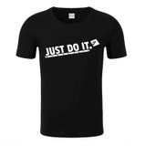 Nike/耐克 男子 短袖 夏季纯色圆领透气运动休闲T恤(黑色 L)