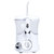 艾优APIYOO高频脉冲冲牙器 CF8 便携式水牙线 家用洁牙机 电动洗牙器 银色 家用型