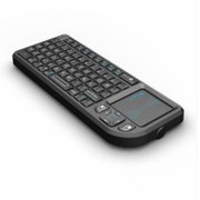 Rii V3+迷你键盘无线2.4G多媒体触摸板掌上微型台式电脑 笔记本 电视 手机小键盘轻薄便携式鼠标键盘激光笔PPT
