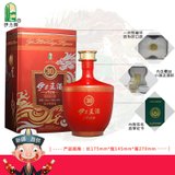 50度伊力王红王500ml铁盒装 浓香型高度白酒(1瓶 瓶)