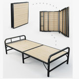 简易单人钢架床YW-JX410折叠床