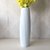 现代简约落地花瓶客厅北欧创意插花摆件家居装饰陶瓷干花花艺摆设(白色 竖纹46高不可水)