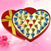 好时巧克力礼盒装 好时之吻 kisses情人节巧克力送女友生日礼物(好时T27)