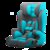 七贝贝 婴儿座椅0-12岁儿童座椅5挡可坐可躺(白色)