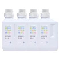 全棉时代抗菌除螨洗衣液1kg*4瓶 杀菌除螨 绿色安全,无害无刺激