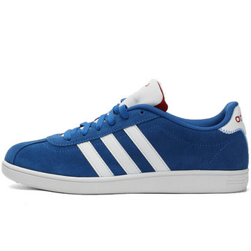 阿迪达斯neo男鞋2015新款运动休闲鞋板鞋(蓝白 40)