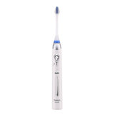 松下（Panasonic）EW1031 电动牙刷 成人感应充电式超声波自动牙刷2软毛刷头(白色 EW1031（白色）)