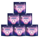 高洁丝 Kotex 夜用夜安裤裤型卫生巾M-L号12片 (安心裤M-L 2条*6包装)