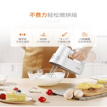 东菱（Donlim）电动打蛋器 手持料理机 双棒打发器 家用和面机 大功率搅拌机 DL-899(白色 热销)