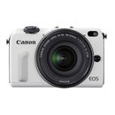 【佳能eos m2双头单电/微单相机白色套餐五】佳能(canon)eos m2 微型