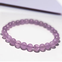 紫水晶小清新手珠(浅紫色 6mm)