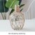 北欧陶瓷花盆玻璃花瓶餐桌盆栽客厅插花装饰鲜花绿植干花摆件花器(深紫色 草编玻璃瓶)