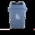 大号垃圾桶翻盖垃圾桶室外垃圾桶公用垃圾桶带盖垃圾桶 45升加一捆60*80垃圾袋