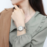 阿玛尼手表女（Emporio Armani)卡帕KAPPA系列时尚简约经典石英腕表 钢带 AR80019